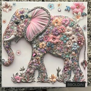 Colorful Elephant Puzzle